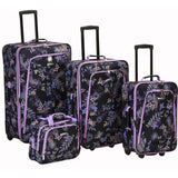 Rockland Luggage Metropolitan 4 Piece Luggage Set