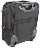 Ful Crosby Carry-on Luggage, Narrow Profile for Underseat Storage, Black"