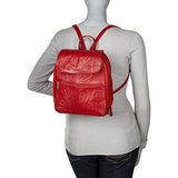 Ropin West Backpack Handbag (Brown)