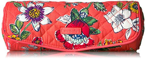 Vera Bradley Iconic On A Roll Case-Signature, Coral Floral