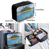 Travel Bags Underwater Ocean Sea Turtle Portable Suitcase Trolley Handle Luggage Bag