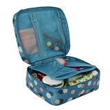 Multifunction Portable Travel Toiletry Bag - Mr.Pro Travel Makeup Cosmetic Printed Bag Beach Pouch,