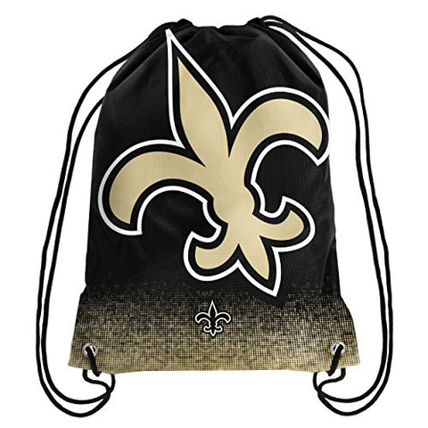 New Orleans Saints NFL Gradient Drawstring Backpack