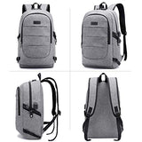 Laptop Backpack for School Travel, Fits 15.6in Computer Durable Casual Anti Theft Backpack Travel