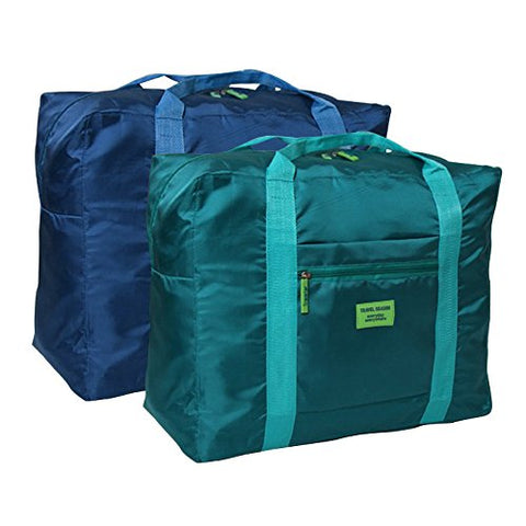 Foldable Travel Duffel Bag 20'' Lightweight Waterproof Travel Luggage Bag(Pack Of 2)