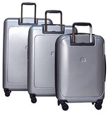 Delsey Luggage Cruise Lite 3-Piece Hardside Set, Titanium