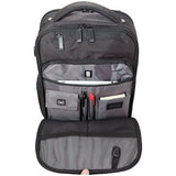 Kenneth Cole Reaction 1680D Polyester Checkpoint Friendly 15.6" Computer Backpack With Usb Port &