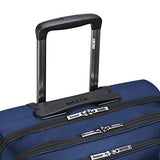 Delsey Luggage 4 Wheel Spinner Mobile Laptop Briefcase, Blue One Size
