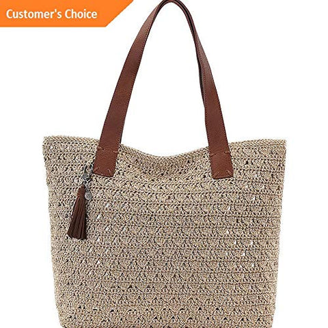 Sandover The Sak Fairmont Crochet Tote 4 Colors Shoulder Bag NEW | Model LGGG - 8319 |