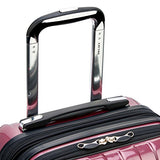 Delsey Luggage Helium Aero International Carry On Expandable Spinner Trolley, Peony