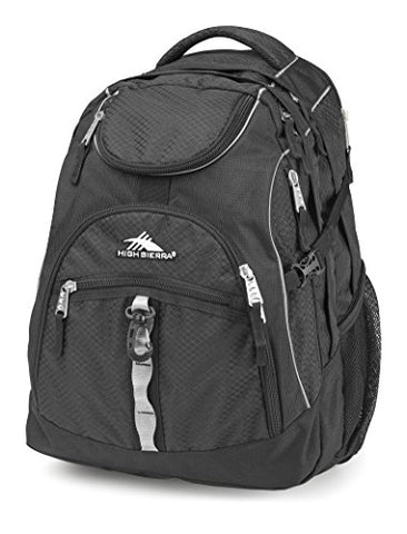 High Sierra Access Laptop Backpack, Black
