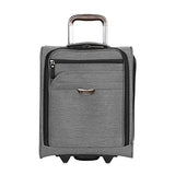 Ricardo Beverly Hills Malibu Bay 16-Inch Under Seat Rolling Tote, Gray