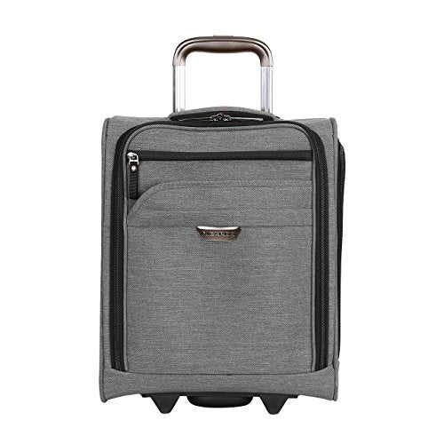 Ricardo Beverly Hills Malibu Bay 16-Inch Under Seat Rolling Tote, Gray