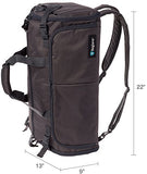 BagLane Hybrid Backpack Garment Bag - Travel Carry On Suit Bag (Charcoal)