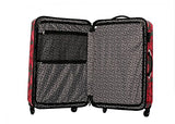 Isaac Mizrahi Irwin 2 29" Hardside Checked Spinner Luggage (Berry)