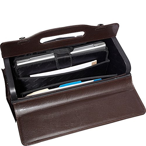 Shop Mancini Wheeled Leather Catalog Case B Luggage Factory