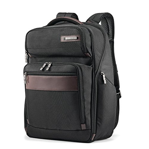 Samsonite Kombi Large Backpack, Black/Brown