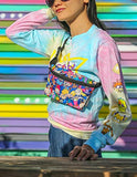 FYDELITY Ultra Slim Fanny Pack Belt Bag -NICK Nickelodeon 90's SpongeBob Square-Pants Bum-bag | For Cute Funny Waist Pouch/Phanny/Backpack/School Kid/Boy/Girl/Teen/Men/Women/Gift/Supplies/Accessories