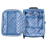 Travelpro Maxlite 5 Carry-On International Expandable Rollaboard Suitcase Carry-On Luggage, Azure