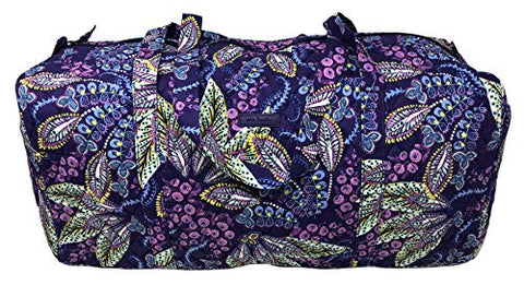 Vera Bradley Large Traveler Duffel Bag (Batik Leaves)