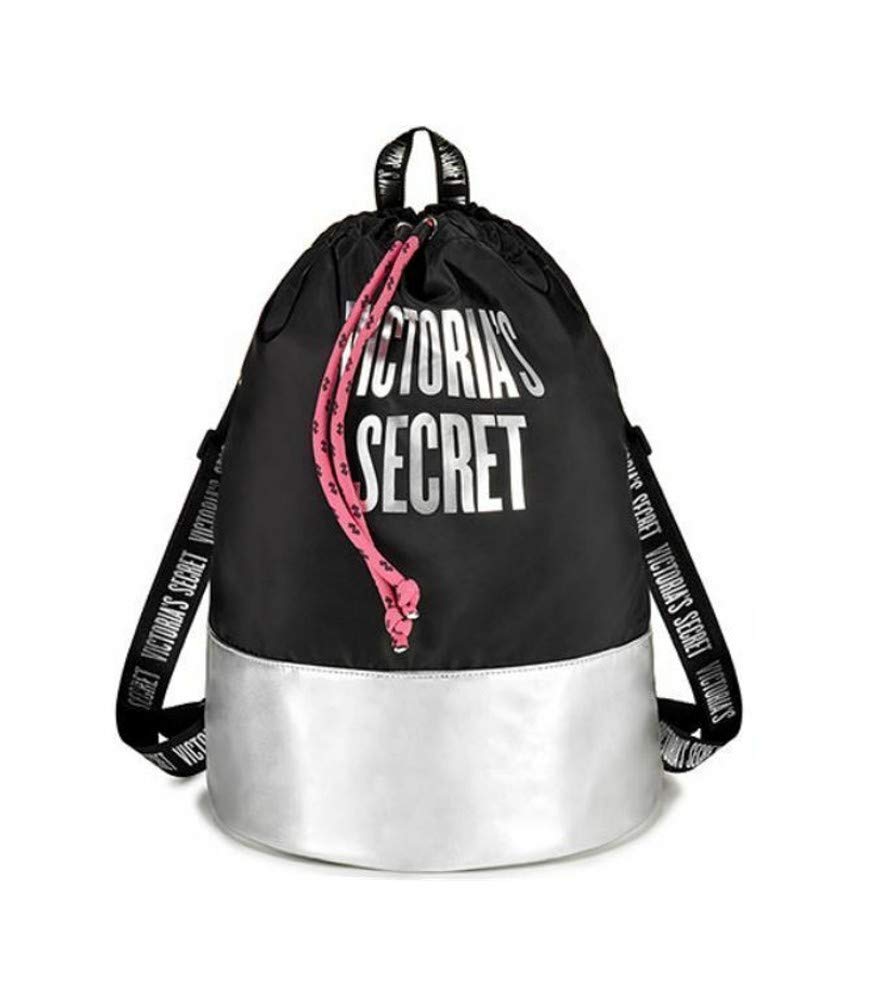 Victoria's Secret Pink Mini Bucket Crossbody Bag Color Black NWT 