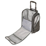 Ricardo Beverly Hills Malibu Bay 16-Inch Under Seat Rolling Tote, Gray