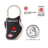 Egeetouch Smart Tsa Luggage Lock With Patented Dual Access Nfc + Bluetooth Technologies &