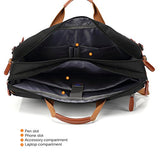 Coolbell Convertible Backpack Messenger Bag Shoulder Bag Laptop Case Handbag Business Briefcase