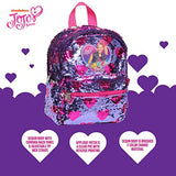 Nickelodeon Mini JoJo Siwa Backpack for Girls & Toddlers - 10 Inch with Reversible Flip Sequins