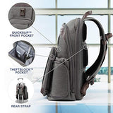 Travelpro Luggage Platinum Elite 17.5" Business Computer Backpack, Vintage Grey, One Size