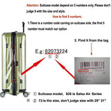 Transparent Skin Cover for Rimowa SALSA AIR Luggage Suitcase with Zipper Closure Sunikoo