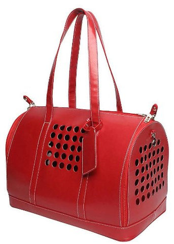 Bark-N-Bag Carrier One Collection Pet Carrier, Red