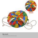 Doginthehole Drawstring Bags Promotional Sack Packs For Women Washable Portable