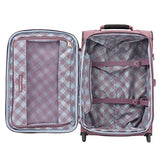Travelpro Luggage Maxlite 5 22" Lightweight Expandable Carry-On Rollaboard Suitcase, Dusty Rose