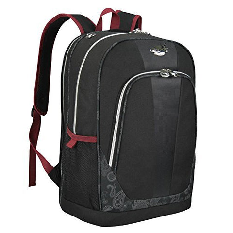 Bret Michaels Luggage Classic Road 19" Laptop Backpack (Black)