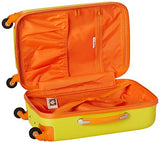 Anne Klein 20"  Hardside Carry-On Spinner Luggage, Yellow Orange