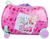 Nickelodeon Paw Patrol Boys - Girls Carry On Luggage 20" Kids Ride-On Trunky Suitcase (GIRL MULTI)