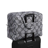Vera Bradley Iconic Grand Weekender Travel Bag, Signature Cotton, Charcoal Medallion, One Size