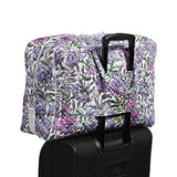 Vera Bradley Iconic Grand Weekender Travel Bag, Signature Cotton, Lavender Meadow