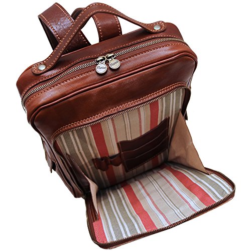 Luxury Vinceo Milano Leather Backpack Cavalor Leather Backpack in Edits | Vince main image 4