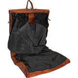David King Leather 42" Deluxe Garment Bag In Tan