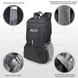 Nomad and Parkit Ultralight 35L Waterproof Backpack for Camping, Hiking, Travel – XL Men, Women