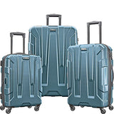 Samsonite 102691-2824 Centric 3pc Nested Hardside 20/24/28 Luggage Set - Teal Bundle w/Luggage Accessory Kit (10 Item)