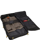 A. Saks Deluxe Expandable Tri -Fold Carry-On Garment Bag (Black)