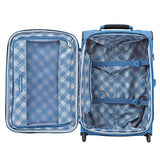 Travelpro Luggage Maxlite 5 22" Lightweight Expandable Carry-On Rollaboard Suitcase, Azure Blue