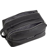 Samsonite- Leather Travel Accessories Dusk Convertible Strap Top-Zip Kit (Olive)