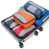 ZOMAKE 6 Set Packing Cubes for Travel - Lightweight Luggage Packing Organizer Travel Accessories