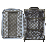 Travelpro Luggage Maxlite 5 22" Lightweight Expandable Carry-On Rollaboard Suitcase, Slate Green