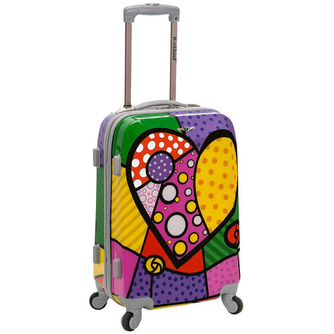 Rockland Luggage Vision 20in Polycarbonate Carry On Spinner