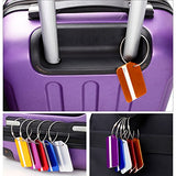 Aluminum Luggage Tags Holders, Bright Suitcase Tags & Luggage Baggage Identifier By